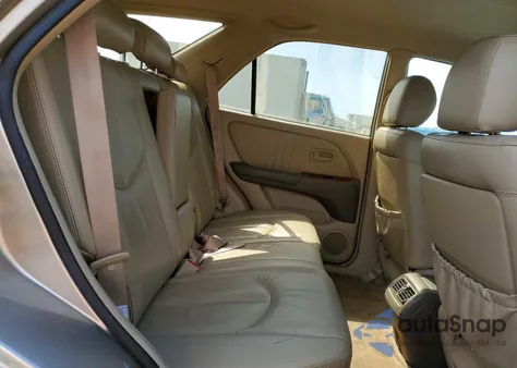 2000 Lexus Rx 300 Base из США, поврежденный, VIN JT6GF10U6Y0076007